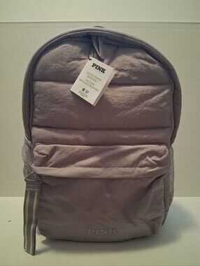 PINK Victoria's Secret Quilted Puffer Backpack NWT